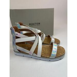 Reaction Kenneth Cole Cognac Pace Shay Sandals Size‎ 2